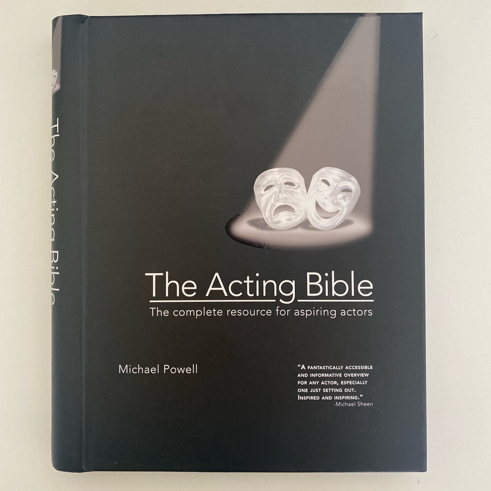 3/$30 ♡ the acting bible book